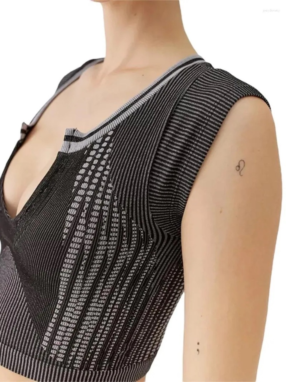 Out From Under Go For Gold Seamless Crop Top